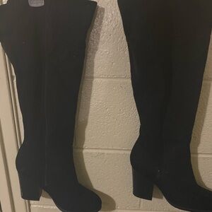 Black Over the Knee Boots